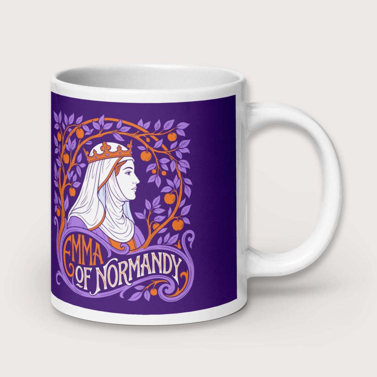 Emma Of Normandy Mug - history buff gift by HistoHead