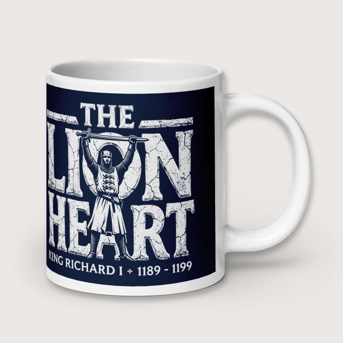Richard the Lionheart Mug - history buff gift by HistoHead