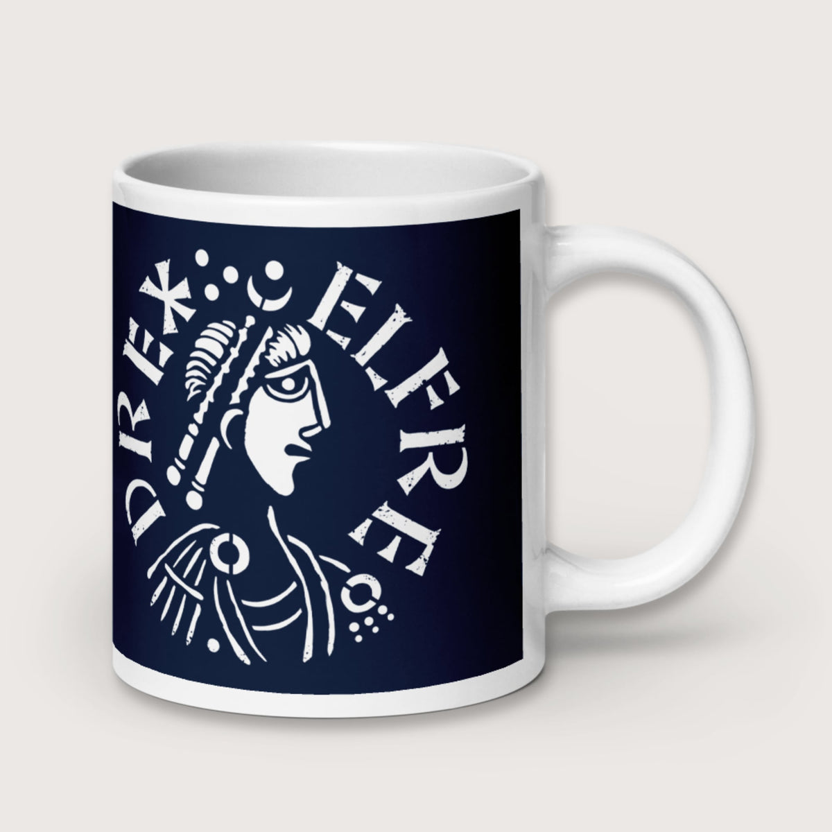 Alfred the Great Penny Mug - history buff gift by HistoHead