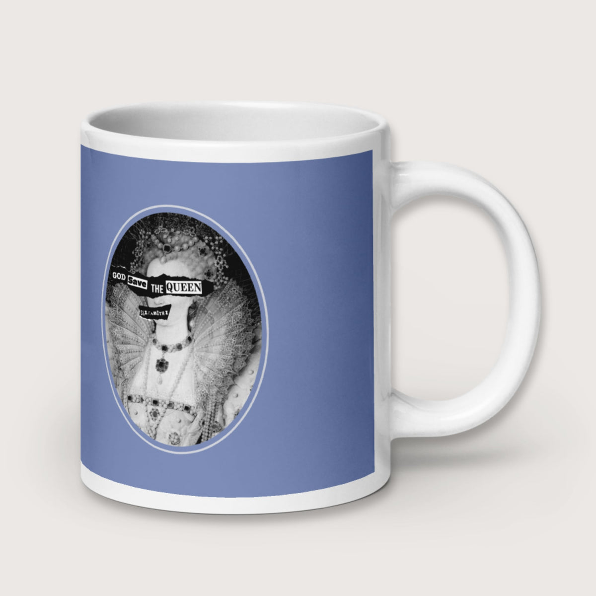 God Save the Queen Elizabeth I Mug - history buff gift by HistoHead
