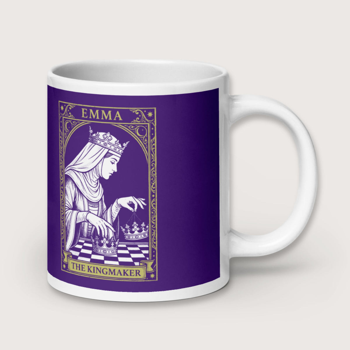 Emma of Normandy The Kingmaker Mug - history buff gift by HistoHead