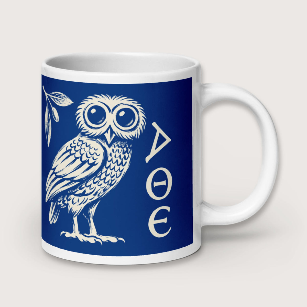 Owl of Athena Mug - history buff gift by HistoHead