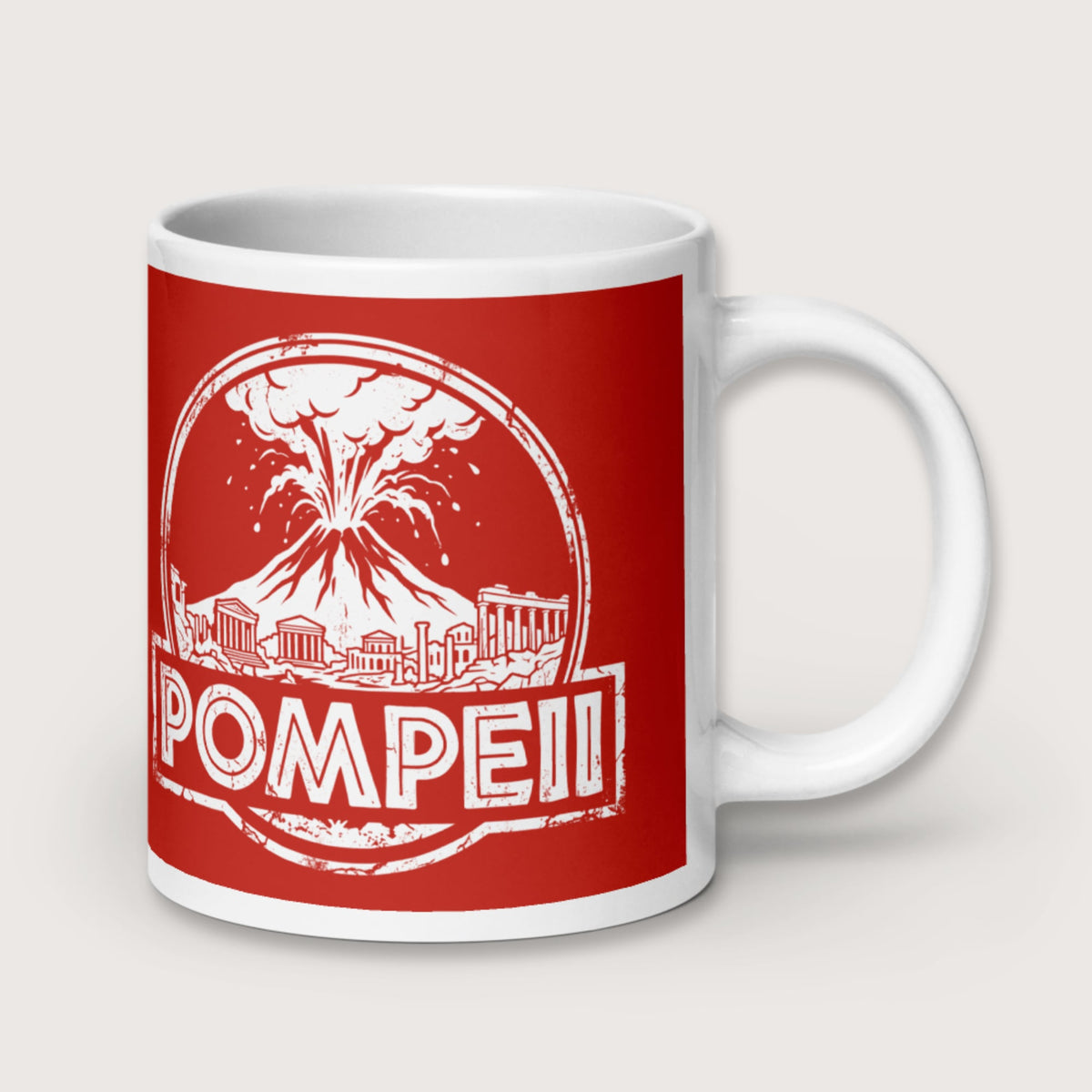 Pompeii Mug - history buff gift by HistoHead