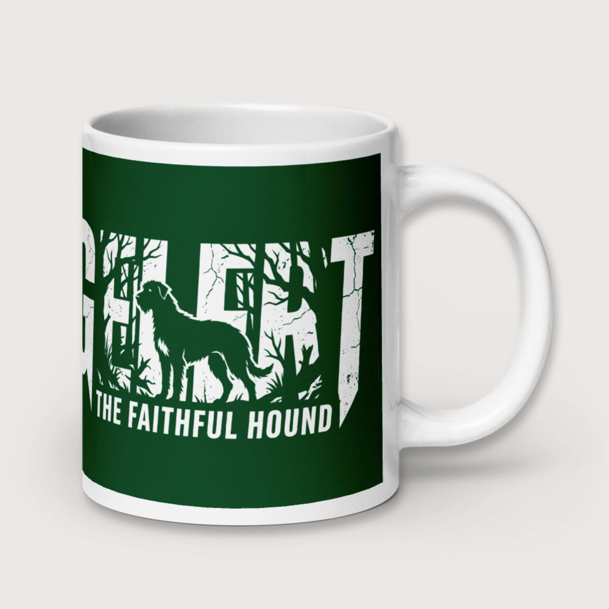 Gelert The Faithful Hound Mug - history buff gift by HistoHead
