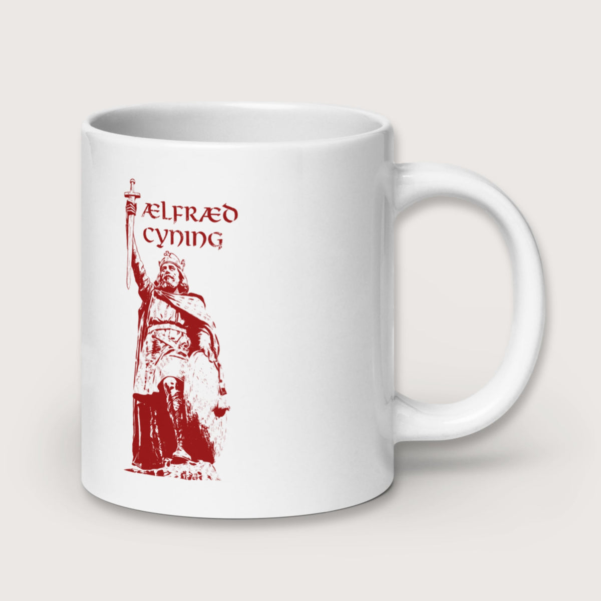 Alfred the Great Mug - history buff gift by HistoHead