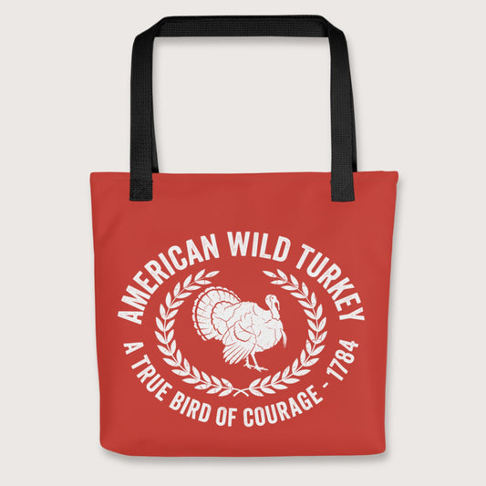 Black American Wild Turkey Bag - history buff gift by HistoHead