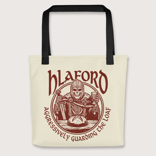 Black Hlaford Loaf Guardian Bag - history buff gift by HistoHead