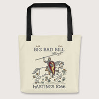 Black Big Bad Bill Bag - history buff gift by HistoHead