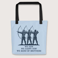 Black Band of Brothers Bag - history buff gift by HistoHead