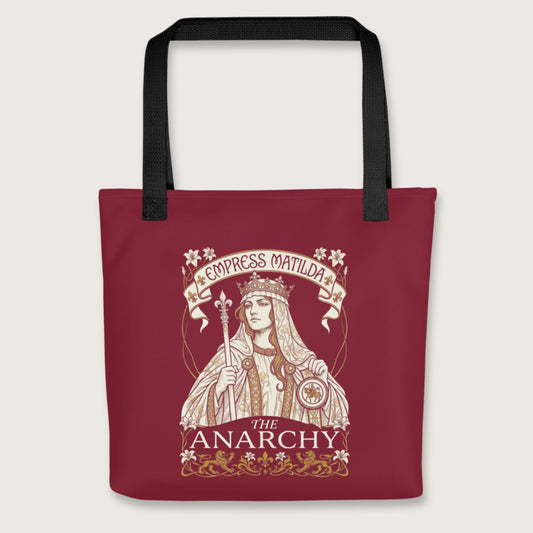 Black Empress Matilda The Anarchy Bag - history buff gift by HistoHead