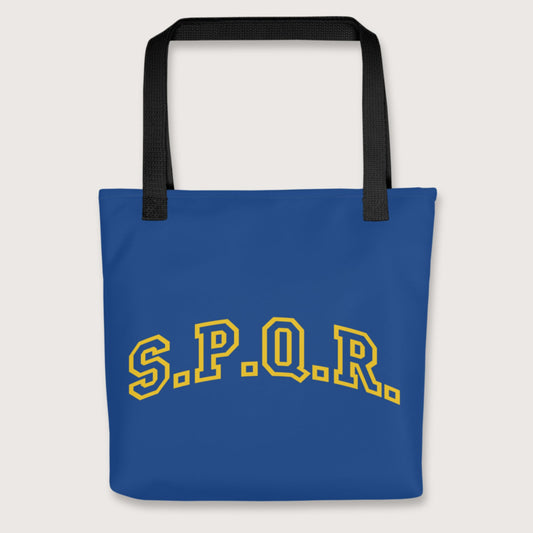 Black SPQR Bag - history buff gift by HistoHead