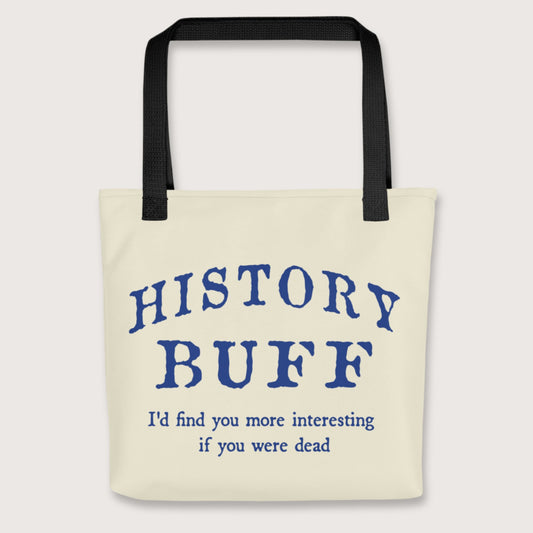 Black History Buff Bag - history buff gift by HistoHead