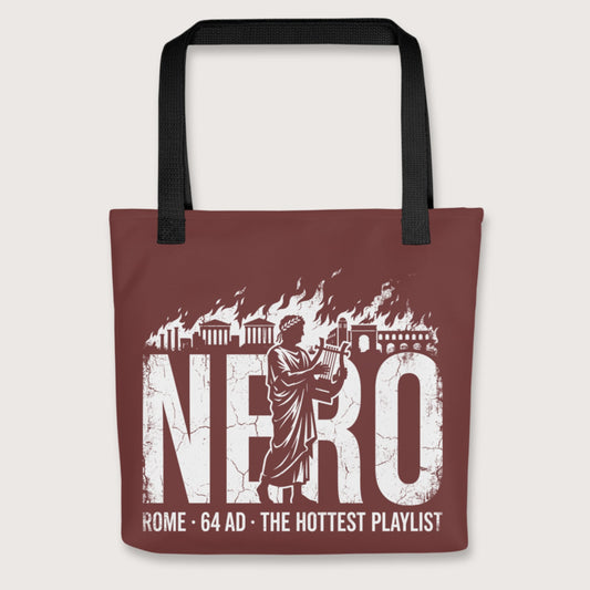 Black Nero's Hottest Playlist Bag - history buff gift by HistoHead