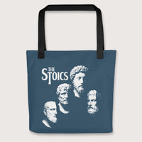 Black The Stoics Bag - history buff gift by HistoHead