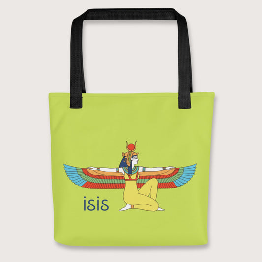 Black Egyptian Goddess Isis Bag - history buff gift by HistoHead