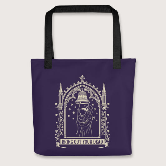Black Bring Out Your Dead Bag - history buff gift by HistoHead