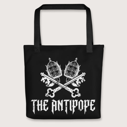 Black The Antipope Bag - history buff gift by HistoHead