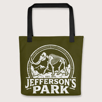 Black Jefferson's Park Bag - history buff gift by HistoHead
