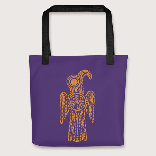 Black Anglo-Saxon Eagle Bag - history buff gift by HistoHead