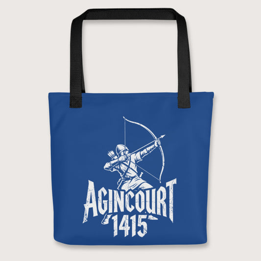 Black Agincourt 1415 Longbowman Bag - history buff gift by HistoHead