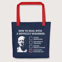 Red Cato's Foreign Policy Bag - history buff gift by HistoHead