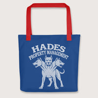 Red Hades Property Management Bag - history buff gift by HistoHead