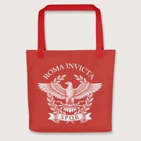 Red Roma Invicta Bag - history buff gift by HistoHead