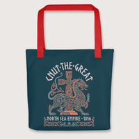 Red Cnut the Great Bag - history buff gift by HistoHead