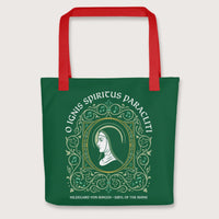 Red Hildegard von Bingen Bag - history buff gift by HistoHead