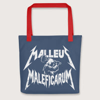 Red Malleus Maleficarum Bag - history buff gift by HistoHead