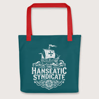 Red The Hanseatic Syndicate Bag - history buff gift by HistoHead