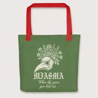 Red Miasma When Life Gives You Bad Air Bag - history buff gift by HistoHead