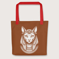 Red Bastet Bag - history buff gift by HistoHead
