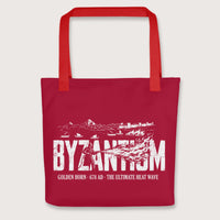 Red Greek Fire 678 Bag - history buff gift by HistoHead