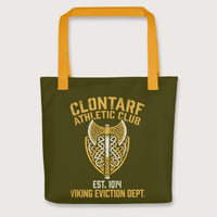 Yellow Clontarf Athletic Club Bag - history buff gift by HistoHead