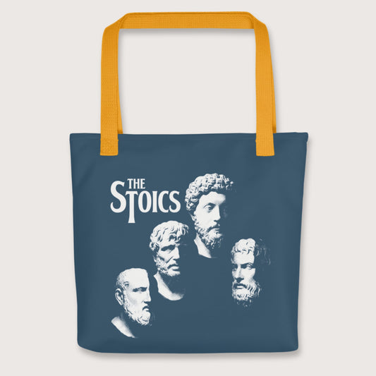 Yellow The Stoics Bag - history buff gift by HistoHead