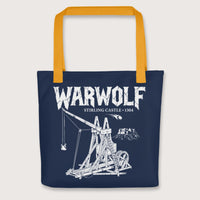Yellow Warwolf Trebuchet Bag - history buff gift by HistoHead