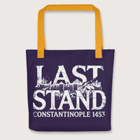 Yellow Last Stand Constantinople 1453 Bag - history buff gift by HistoHead