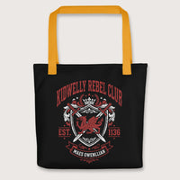 Yellow Kidwelly Rebel Club Maes Gwenllian 1136 Bag - history buff gift by HistoHead