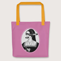 Yellow God Save the Queen Anne Boleyn Bag - history buff gift by HistoHead