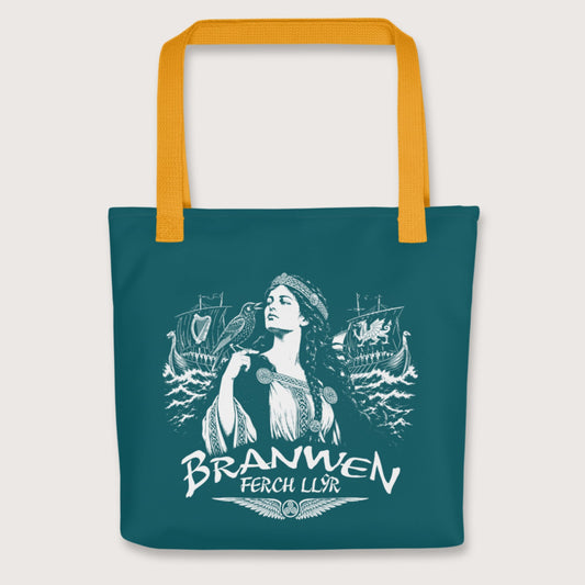 Yellow Branwen ferch Llŷr Bag - history buff gift by HistoHead