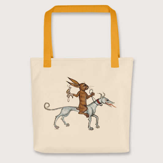 Yellow On a Quest Bag - history buff gift by HistoHead