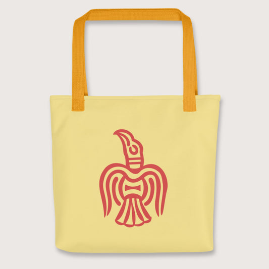 Yellow Viking York Raven Bag - history buff gift by HistoHead