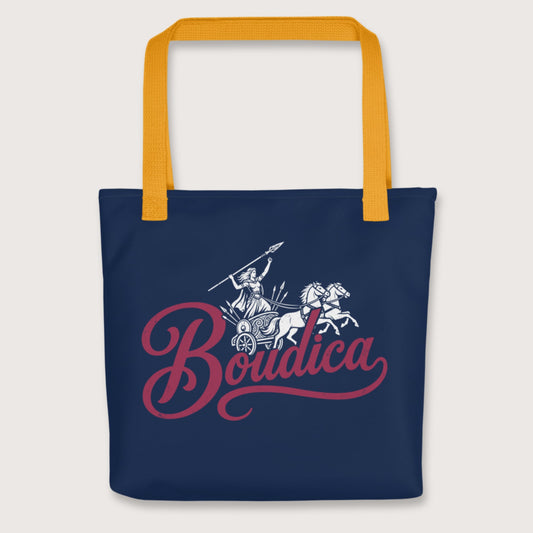 Yellow Boudica Bag - history buff gift by HistoHead