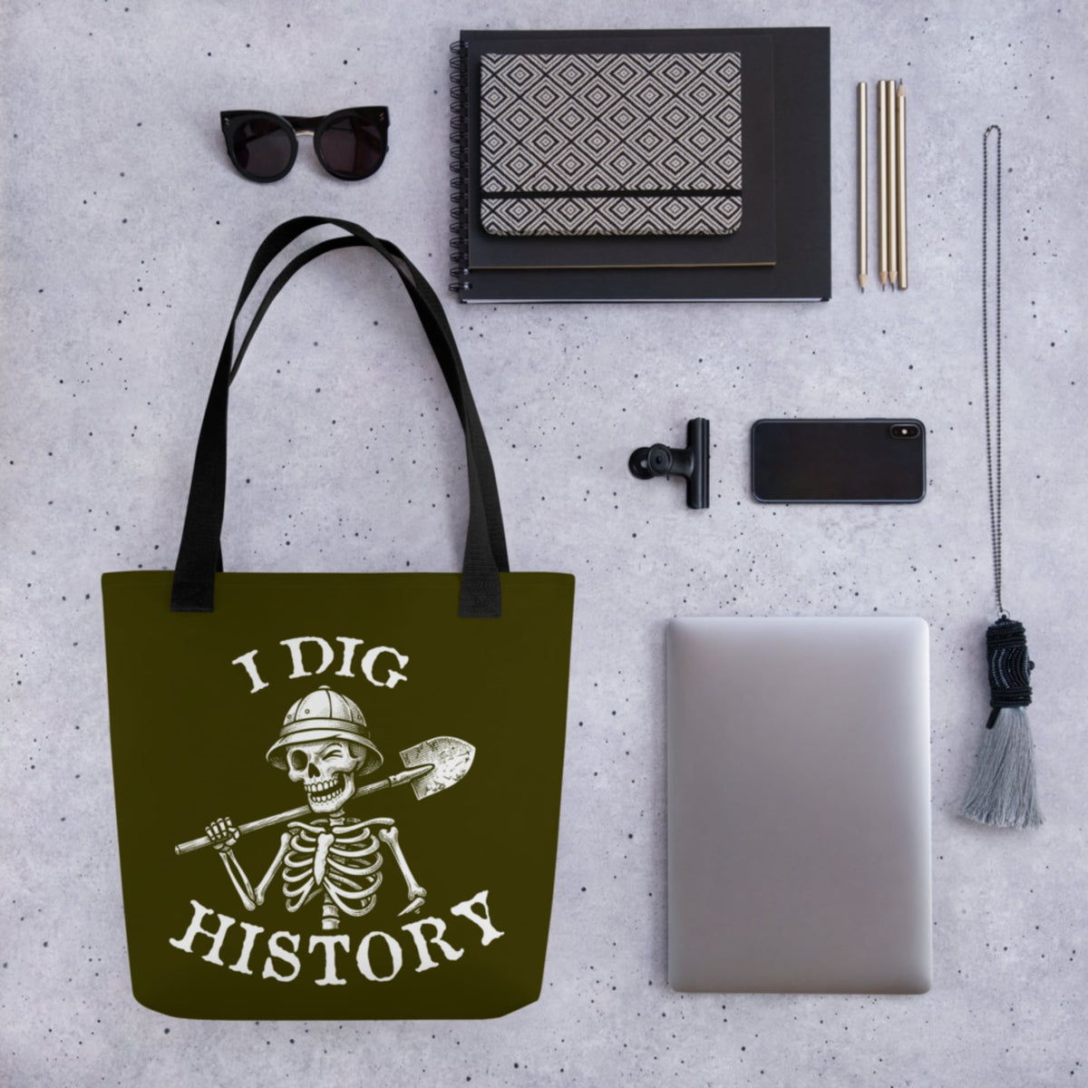 I Dig History Bag - history buff gift by HistoHead