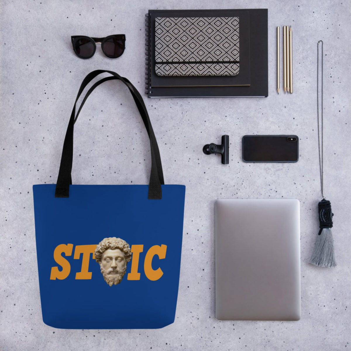 Stoic Marcus Aurelius Bag - history buff gift by HistoHead