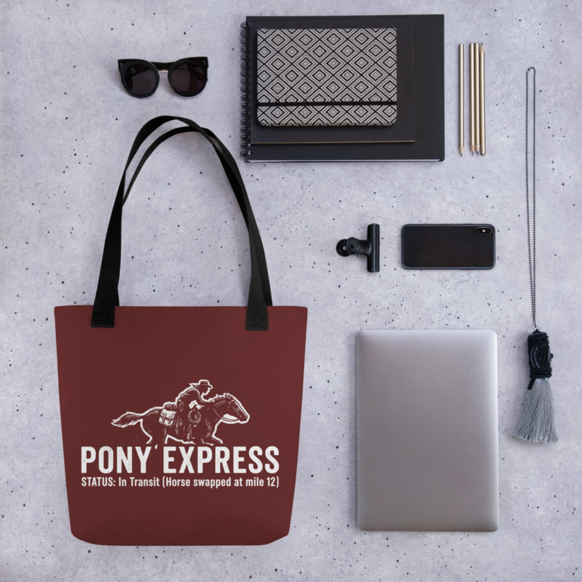 Pony Express Bag - history buff gift by HistoHead