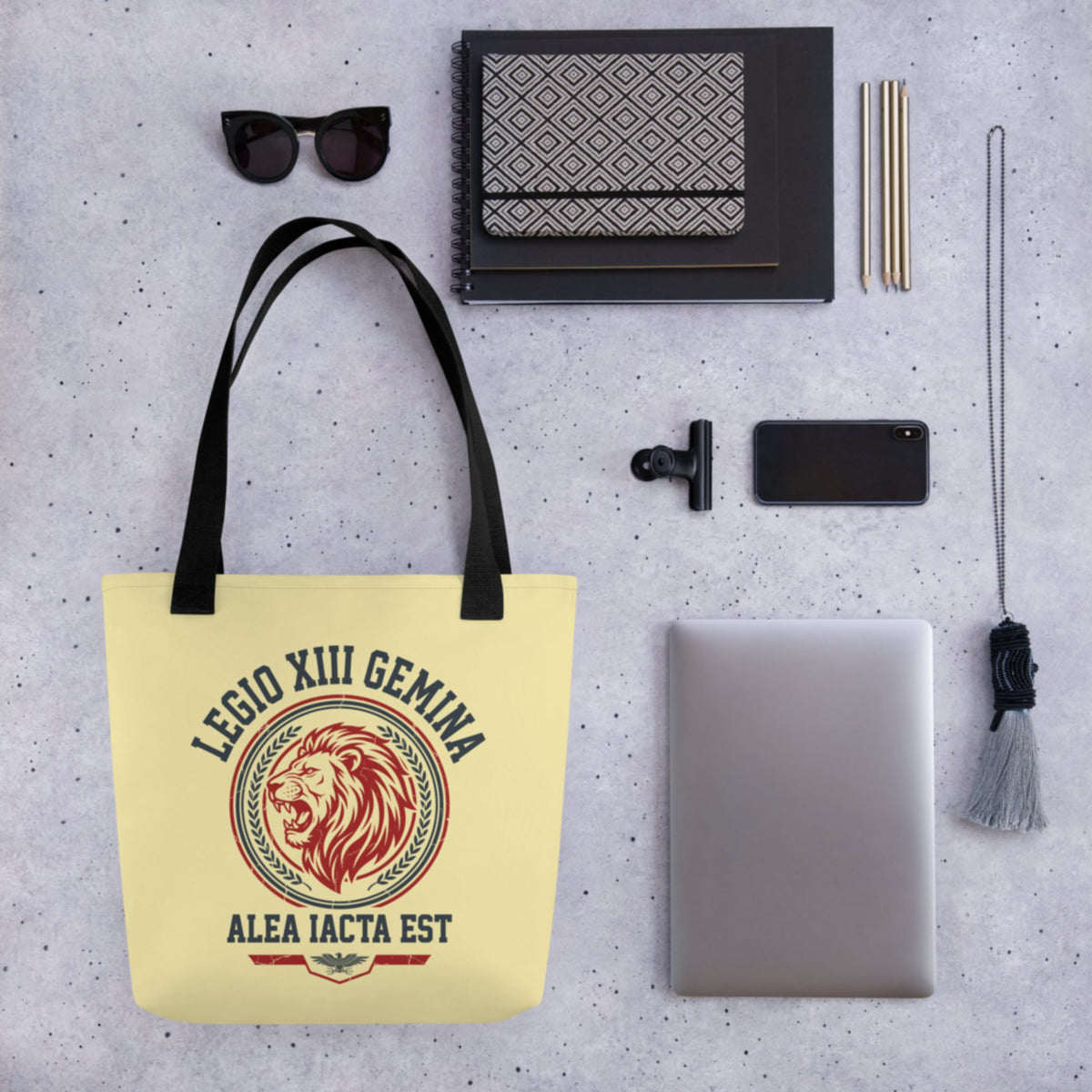 Legio XIII Gemina Alea Iacta Est Bag - history buff gift by HistoHead