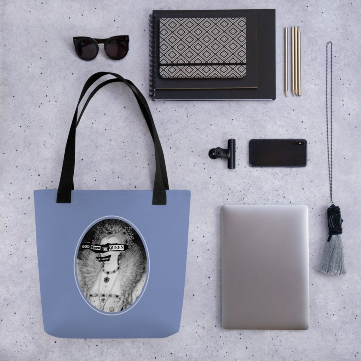 God Save the Queen Elizabeth I Bag - history buff gift by HistoHead