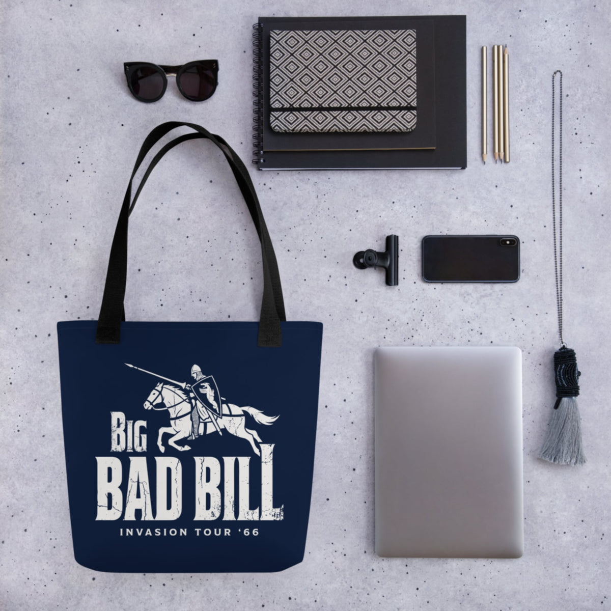 Big Bad Bill Invasion Tour Bag - history buff gift by HistoHead